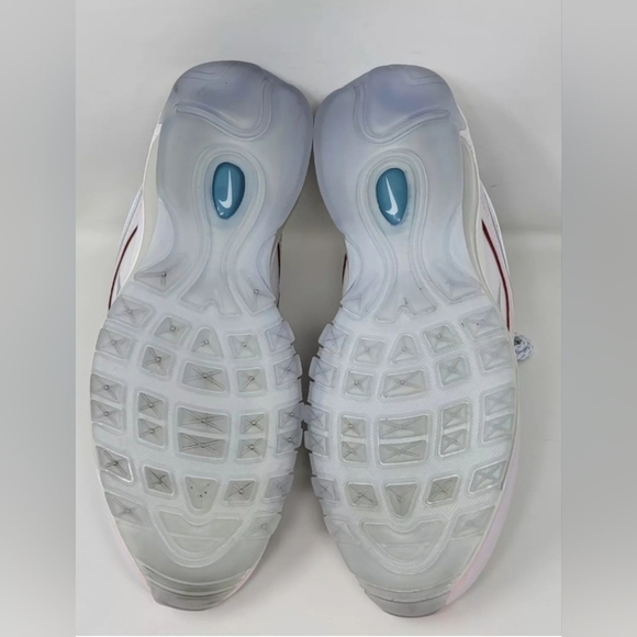 Nike Air Max 97 DIY Flare White Grey Pink Shoes CW5567-100 Mens Size 8 Pre-owned main image 7